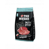 PAN MIĘSKO Hrana uscata caini adulti talie foarte mare, cu mistret 3 kg
