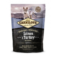 CARNILOVE Puppy somon și curcan 1,5 kg