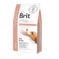 BRIT Veterinary Diets Dog Renal Dieta veterinara pentru caini adulti cu insuficienta renala, cu oua si mazare 2 kg
