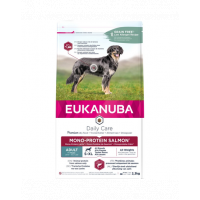 EUKANUBA Daily Care Adult Monoprotein cu somon 2,3 kg hrana monoproteica pentru caini