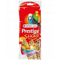 VERSELE LAGA Prestige Sticks Budgies Triple Variety Pack 90 g Mix 3 snackuri pentru papagali