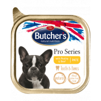 BUTCHER'S Pro Series pateu cu vită/pasăre 150 g