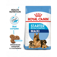 Royal Canin Maxi Starter Mother &amp; Babydog gestatie/ lactatie pui hrana uscata caine, 4 kg
