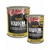 BELCANDO Super Premium hrana umeda pentru caini, pui si rata cu mei si morcovi, 800 g