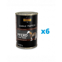 BELCANDO Single Protein hrana umeda pentru caini, cu carne de cal 6x400 g