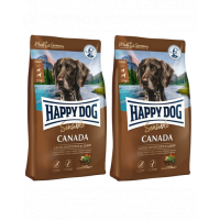 HAPPY DOG Supreme Canada iepure, miel si somon 8 kg(2 x 4 kg) hrana uscata caini cu nevoi energetice ridicate