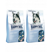 HAPPY DOG Supreme Fit&amp;Vital Sport Adult Nordic 28 kg (2x14 kg) hrana caini adulti