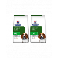 HILL'S Prescription Diet r/d Canine 8 kg (2x4 kg) pentru caini supraponderali
