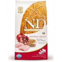 FARMINA N&amp;D Low Grain Adult Small Hrana uscata caini, cu pui si rodie 2.5 kg