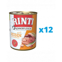 RINTI Kennerfleisch Chicken hrana umeda cu pui 12 x 800 g