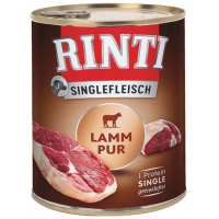 RINTI Singlefleisch Lamb Pure conserva monoproteica, cu miel 800 g