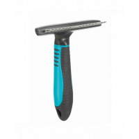 TRIXIE Pieptene metalic pentru blana lunga, lungime dinti 2 cm, 10 × 15 cm