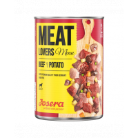JOSERA Meatlovers Menu hrana umeda pentru caini, vita si cartofi 6x400 g