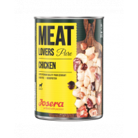JOSERA Meatlovers Pure hrana umeda monoproteica pentru caini, cu pui 6x400 g
