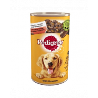 PEDIGREE Adult 12x1200g Conserve hrana umeda caini, cu pui si morcovi in aspic