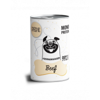 PAKA ZWIERZAKA PEPE Beef 99% Hrana umeda pentru caini, cu vita 400 g