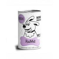 PAKA ZWIERZAKA PEPE Rabbit hrana monoproteica 400g pentru caini, cu iepure