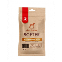 MACED Super Premium Softer Recompense pentru caini, cu carne de vita si morcovi 90g