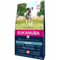 EUKANUBA Dry Base Adult Large Breeds Salmon &amp; Barley hrana uscata caini adulti talie mare, somon si orz 2.5 kg