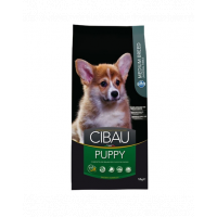 CIBAU Medium Puppy 12+2 kg GRATIS hrana catei si femele gestante rasa medie