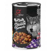 ALPHA SPIRIT Chiftele cu pui și turmeric 400 g