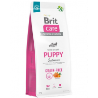 BRIT Care Grain-free Puppy Mancare uscata catei, fara cereale, cu somon 12 kg