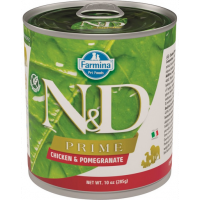FARMINA N&amp;D Prime - Hrană umedă cu pui și rodie 285 g