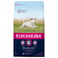 EUKANUBA Puppy Small Breeds Chicken hrana uscata caini juniori de talie mica 3 kg
