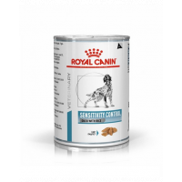 ROYAL CANIN Dog sensitivity control duck hrană umedă pentru câini adulți cu reacții alimentare adverse 410 g
