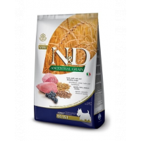 FARMINA N&amp;D Low Grain Adult Hran pentru caini, cu miel si afine 2.5 kg