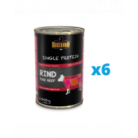 BELCANDO Single Protein hrana umeda pentru caini, cu vita 6x400 g