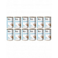 BRIT Veterinary Diet Obesity Lamb&amp;Pea pentru caini obezi 12x400 g hrana dietetica
