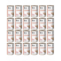 BRIT Veterinary Diet Renal Tuna&amp;Salmon&amp;Pea afectiuni renale 24x400 g hrana dietetica pentru caini