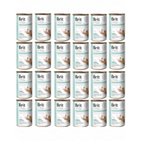 BRIT Veterinary Diet Struvite Turkey&amp;Pea pentru afectunile tractului urinar la caini 24x400 g