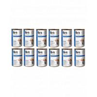 BRIT Veterinary Diet Recovery Salmon hrana dietetica pentru caini si pisici 12x400 g
