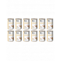 BRIT Veterinary Diet Hepatic Turkey&amp;Pea 12x400 aliment dietetic pentru afectiuni hepatice, pentru caini