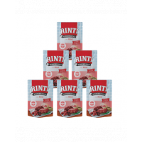 RINTI Kennerfleisch Beef 400 g 5+1 GRATIS hrana plic cu vita pentru caini