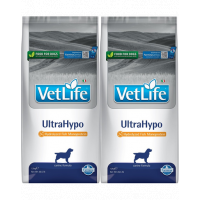 FARMINA Vet Life Ultrahypo Dog 12 kg x 2 dieta caini cu alergii alimentare, diaree recurenta sau dermatita idiopatica