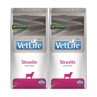 FARMINA Vet Life Dog Struvite 2x12 kg dieta caini adulti cu afectiuni tract urinar inferior