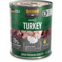 BELCANDO Baseline Conserva hrana umeda caini, curcan 800g