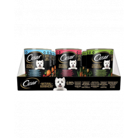 CESAR Natural Goodness conserve caini adulti 12x400g bogat in carne de pui, vita, miel