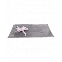 TRIXIE Set Junior pătură și jucărie 75 x 50 cm, gri/liliac