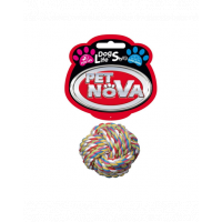 PET NOVA DOG LIFE STYLE Minge pentru caini, din bumbac 6cm Superdental