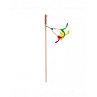 COMFY Jucarie undita pisici, cu pene 50 cm