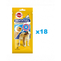 PEDIGREE DentaTubos Junior 18x72 g Batoane de ros pentru catei, cu pui