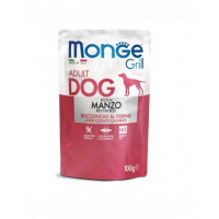 MONGE Grill hrana umeda pentru caini, cu carne de vita 100g