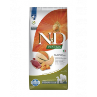 FARMINA N&amp;D Pumpkin Duck &amp; Cantaloupe Adult Medium &amp; Maxi Hrana caini talie medie si mare, cu rata 12 kg