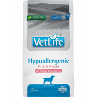 FARMINA VetLife Hypoallergenic Adult Pork Hrana dietetica pentru caini, cu porc 2 kg