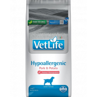 FARMINA VetLife Hypoallergenic Pork Potato Hrana caini adulti, cu porc si cartofi 12kg