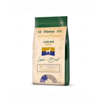 FITMIN Dog Nutritional Programme Maxi Junior Lamb&amp;Beef 12 kg Hrana uscata cani talie mare